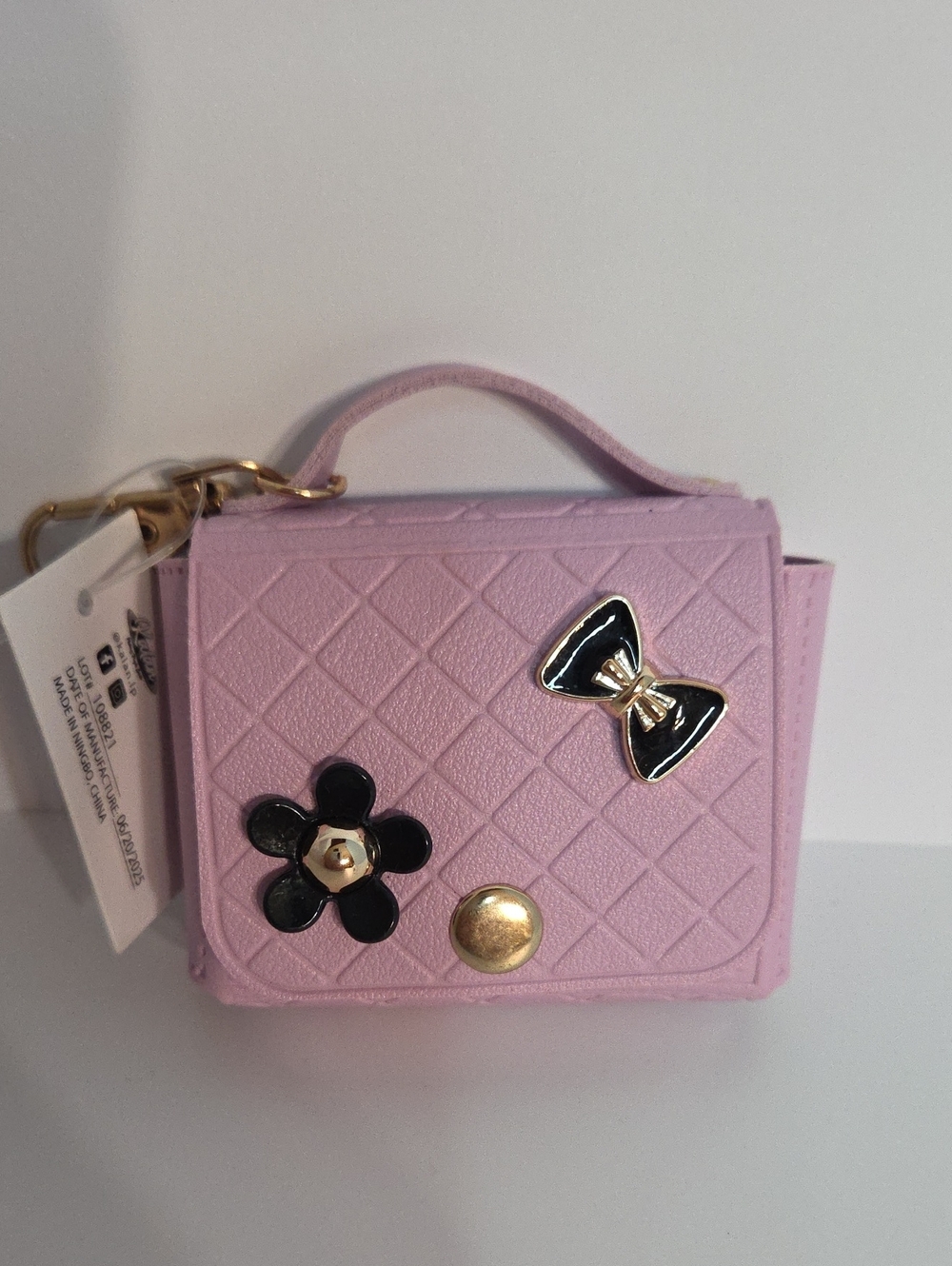 Micro Mini Purse Bag Charm/Keychain Holder NWT